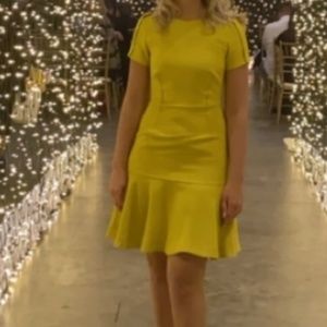 LIKE NEW: YELLOW DRESS